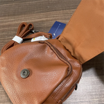 Multi Layers Retro Soft Leather Handbag Ladies Multi Pockets Crossbody Bag