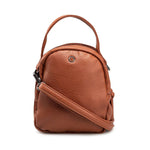 Multi Layers Retro Soft Leather Handbag Ladies Multi Pockets Crossbody Bag