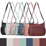 Lightweight Multi Pockets Nylon Crossbody Bag Women Large Capacity Travel Shoulder Bag