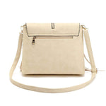 Obangbag Ladies Retro Fringed Shoulder Bag Small Soft Leather Work Crossbody Bag