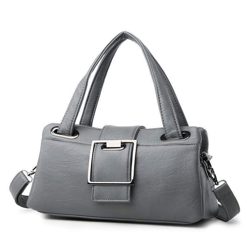 Obangbag Multi Function Shoulder Bag Multi Pocket Vintage iPad Handbag