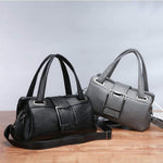 Obangbag Multi Function Shoulder Bag Multi Pocket Vintage iPad Handbag