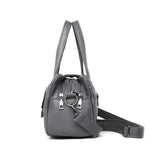 Obangbag Multi Function Shoulder Bag Multi Pocket Vintage iPad Handbag