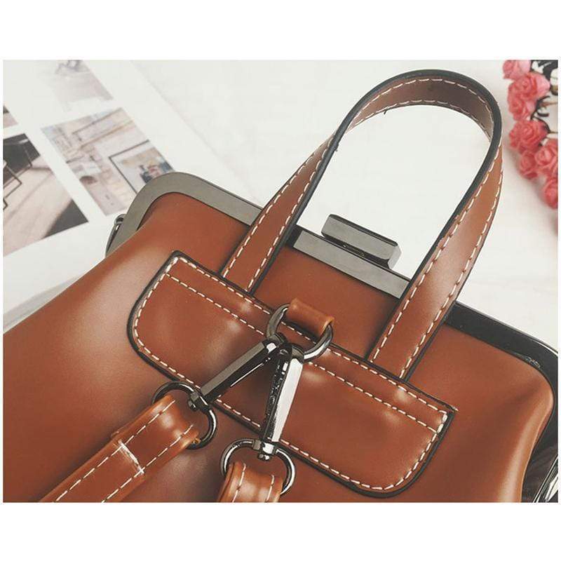Obangbag Multifunction Retro Vintage Backpack Shoulder Bag Backpack