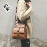 Obangbag Multifunction Retro Vintage Backpack Shoulder Bag Backpack