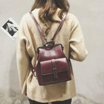 Obangbag Multifunction Retro Vintage Backpack Shoulder Bag Backpack