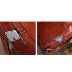 Obangbag Retro Vintage Large Capacity Oil Wax Backpack