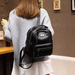 Obangbag Retro Vintage Large Capacity Oil Wax Backpack