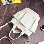 Obangbag Women Fashion Vintage Multi Pockets Multifunction Canvas Handbag Crossbody Bag Shoulder Bag