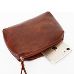 Obangbag Women Vintage Large Capacity Multifunction Professional Leather Bag Set Handbag Crossbody Bag Purse Card Holder